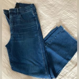 3 x 1 wide leg cropped jean